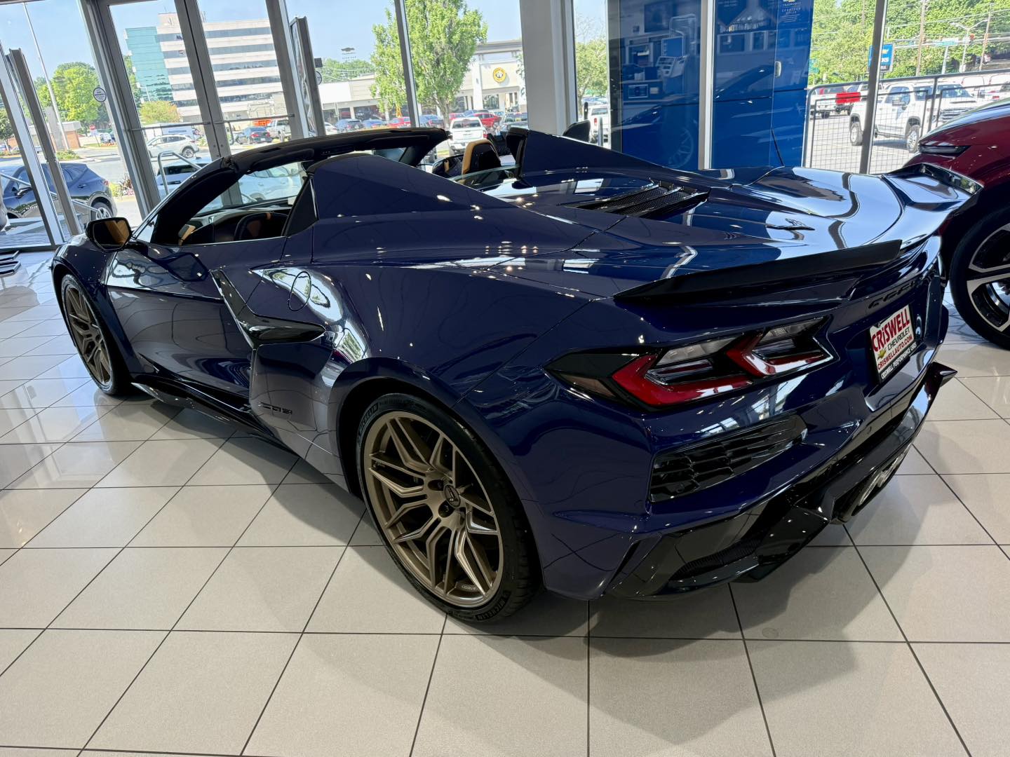 Fresh to the showroom floor~ This Hysteria Purple 2026 Corvette