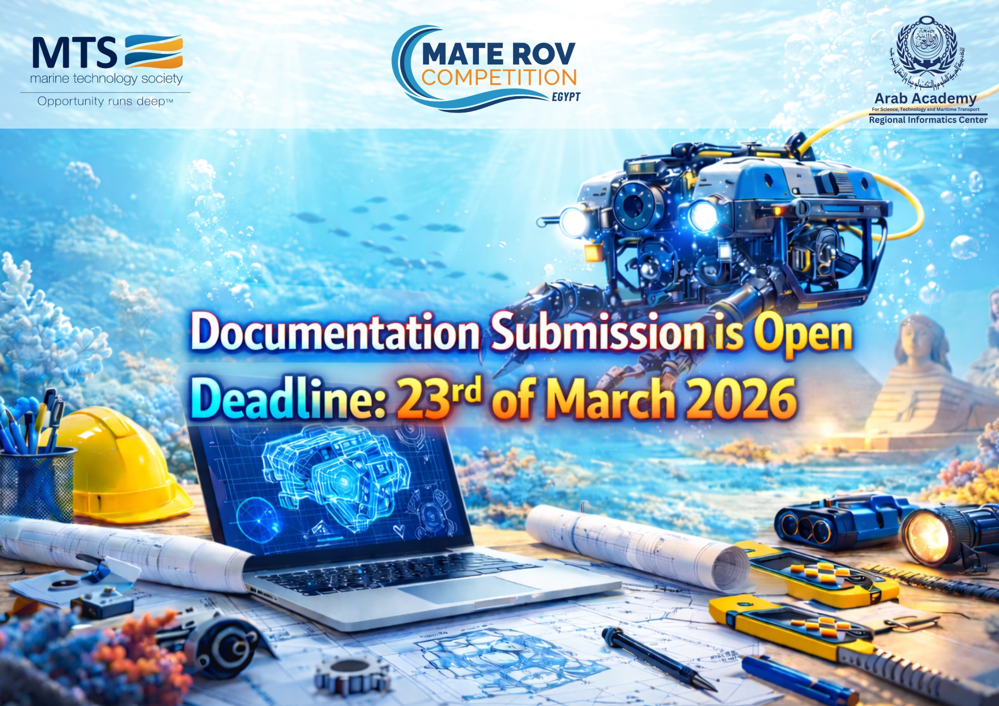 🚨 OFFICIAL... - MATE Egypt Regional ROV Competition | Facebook