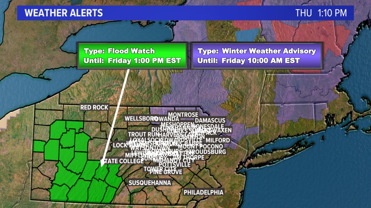 WNEP Weather - Winter Weather Advisory has been issued by... | Facebook