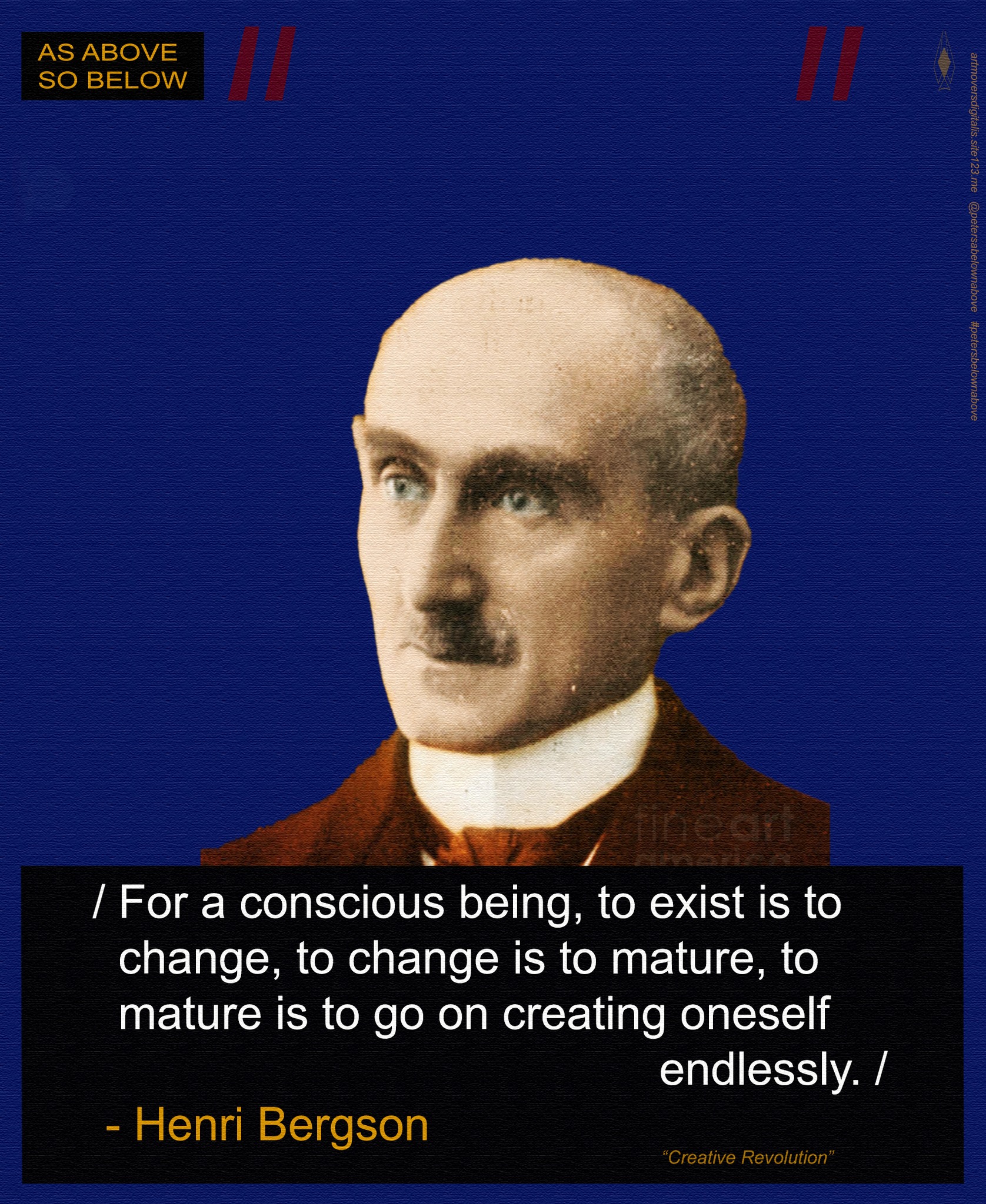 AsAbove - / Henri Bergson / . 