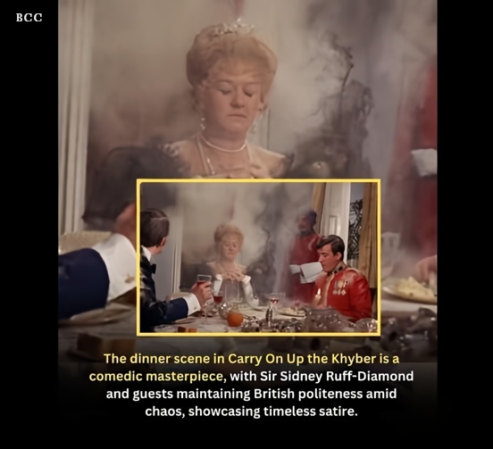 British - The dinner scene in Carry On Up the Khyber is widely ...