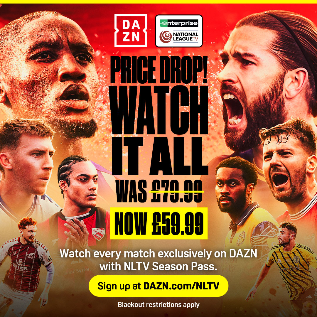 Can't get to the match? DAZN has you... - Boston United FC | Facebook