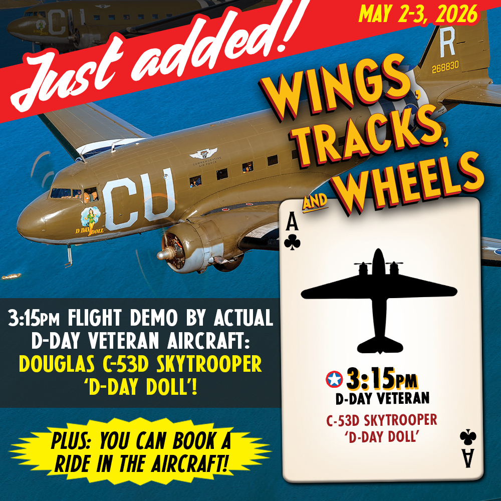 JUST ADDED! We're delighted to have a rare bird from the CAF not