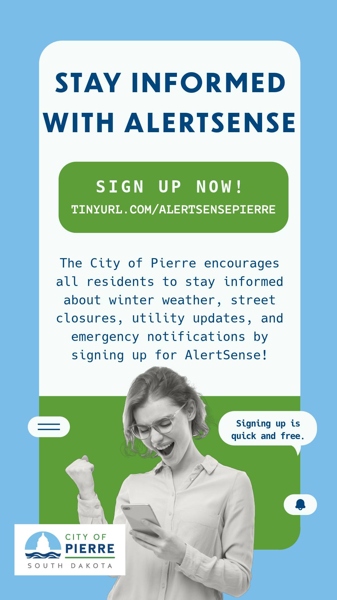 City of Pierre Municipal Government - February weather is unpredictable ...