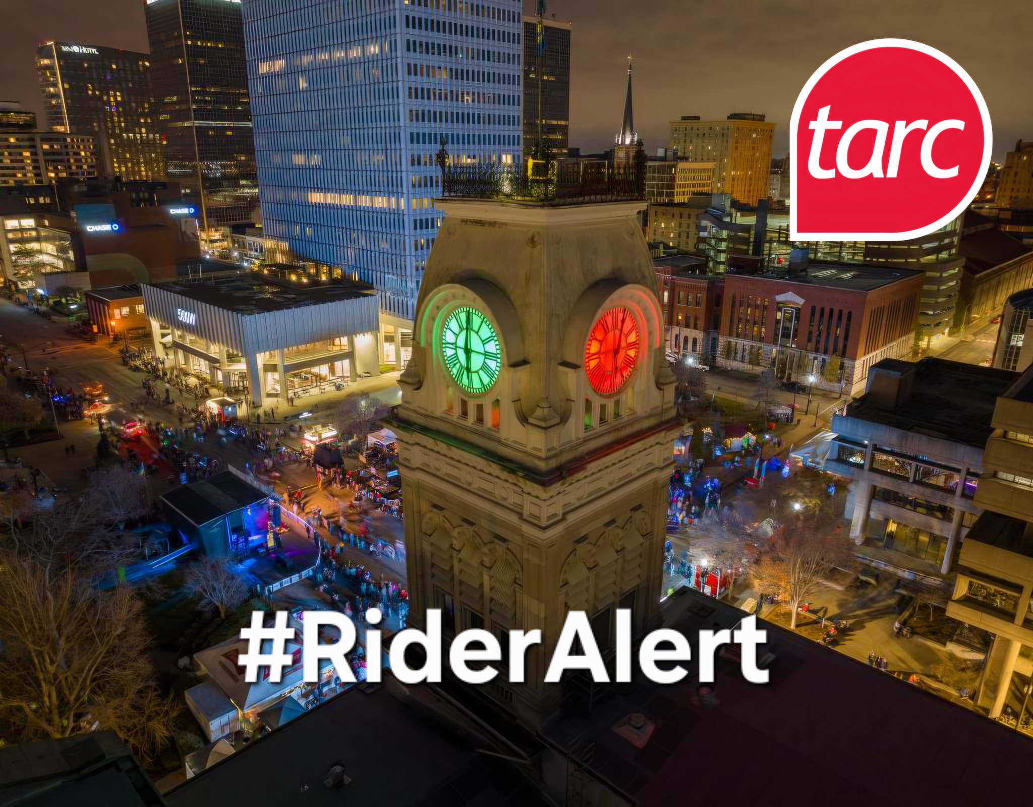 Transit - #RiderAlert: The city is celebrating the Lots of Lights ...