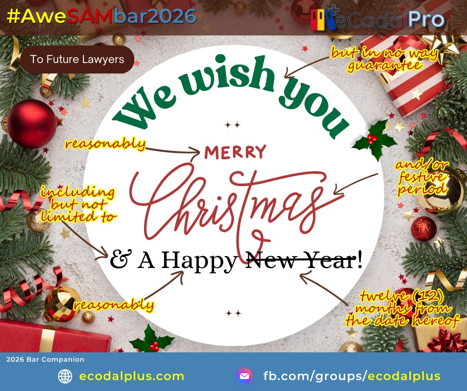 eCodal+ - 📋In preparation for #AweSAMbar2026 , let's have... | Facebook