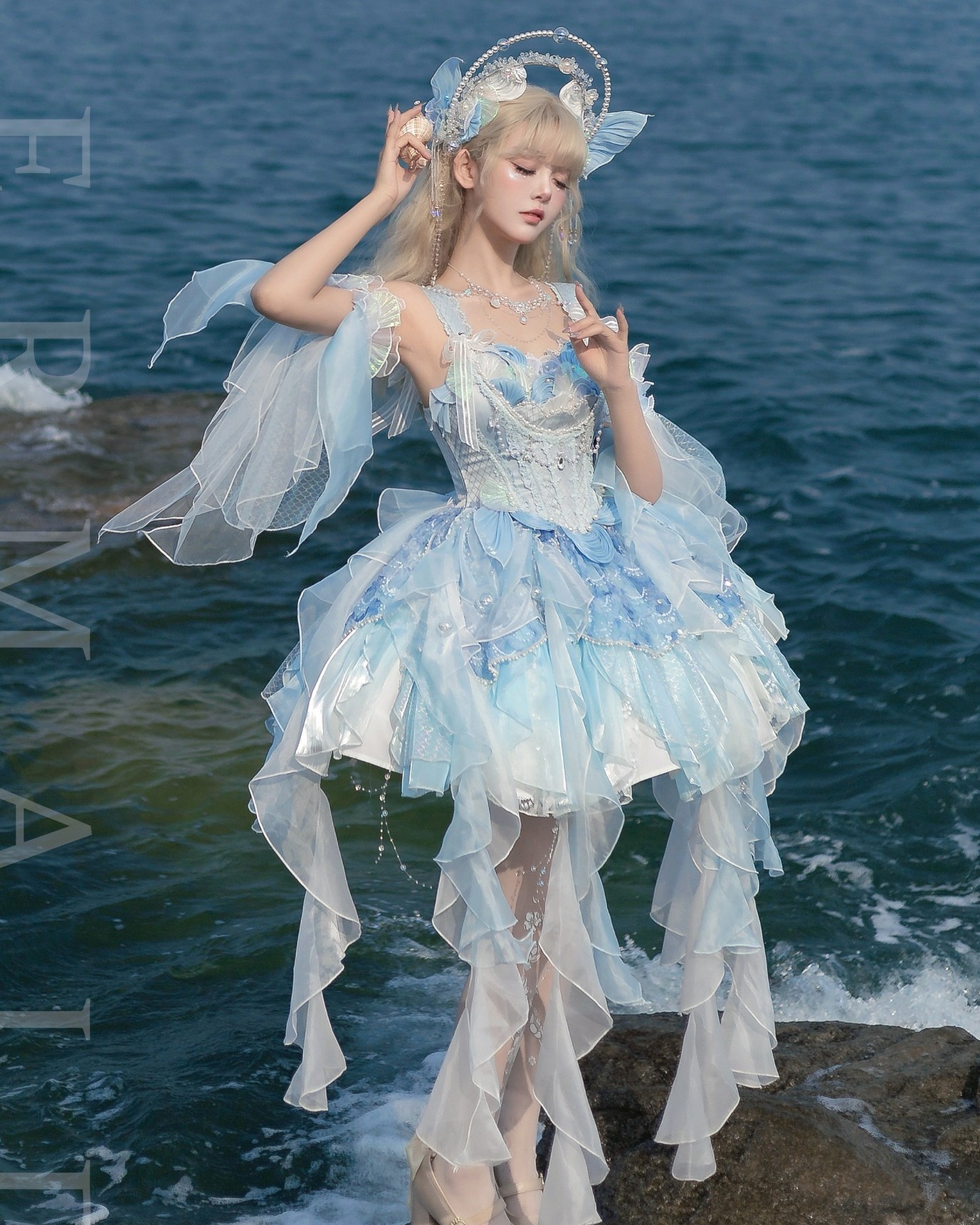 chinese dress ladies Ariel Girl Dress Two Pcs 6 Years