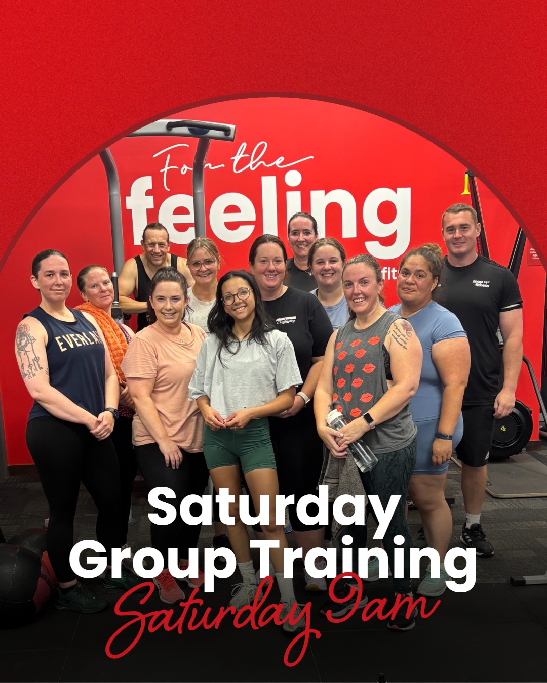 Snap - Saturday Group Training - Saturday 9am Kickstart your weekend ...