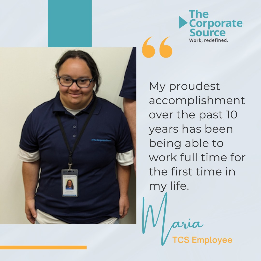 Meet Maria! For the past 10 years,... - The Corporate Source | Facebook