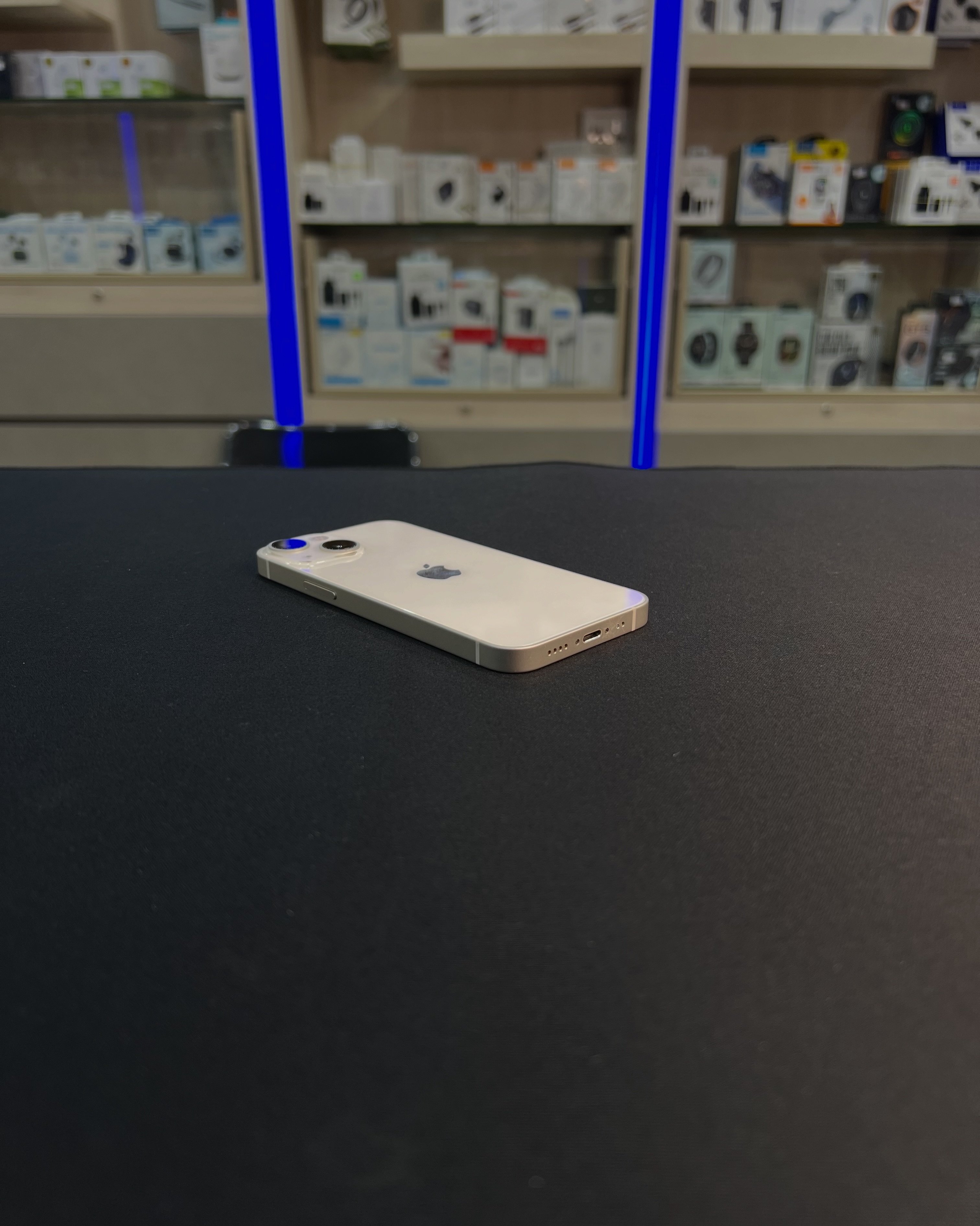 Used iPhone 13 Mini 128GB Silver in excellent condition: - 92 