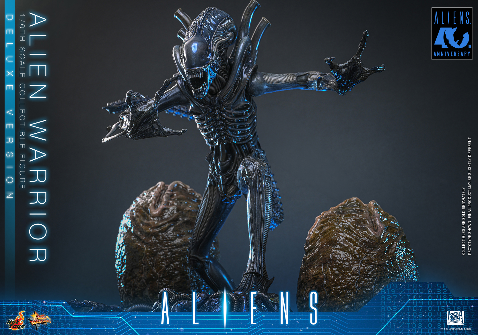 Original Xenomorph Hive Warrior Alien figure from 1998