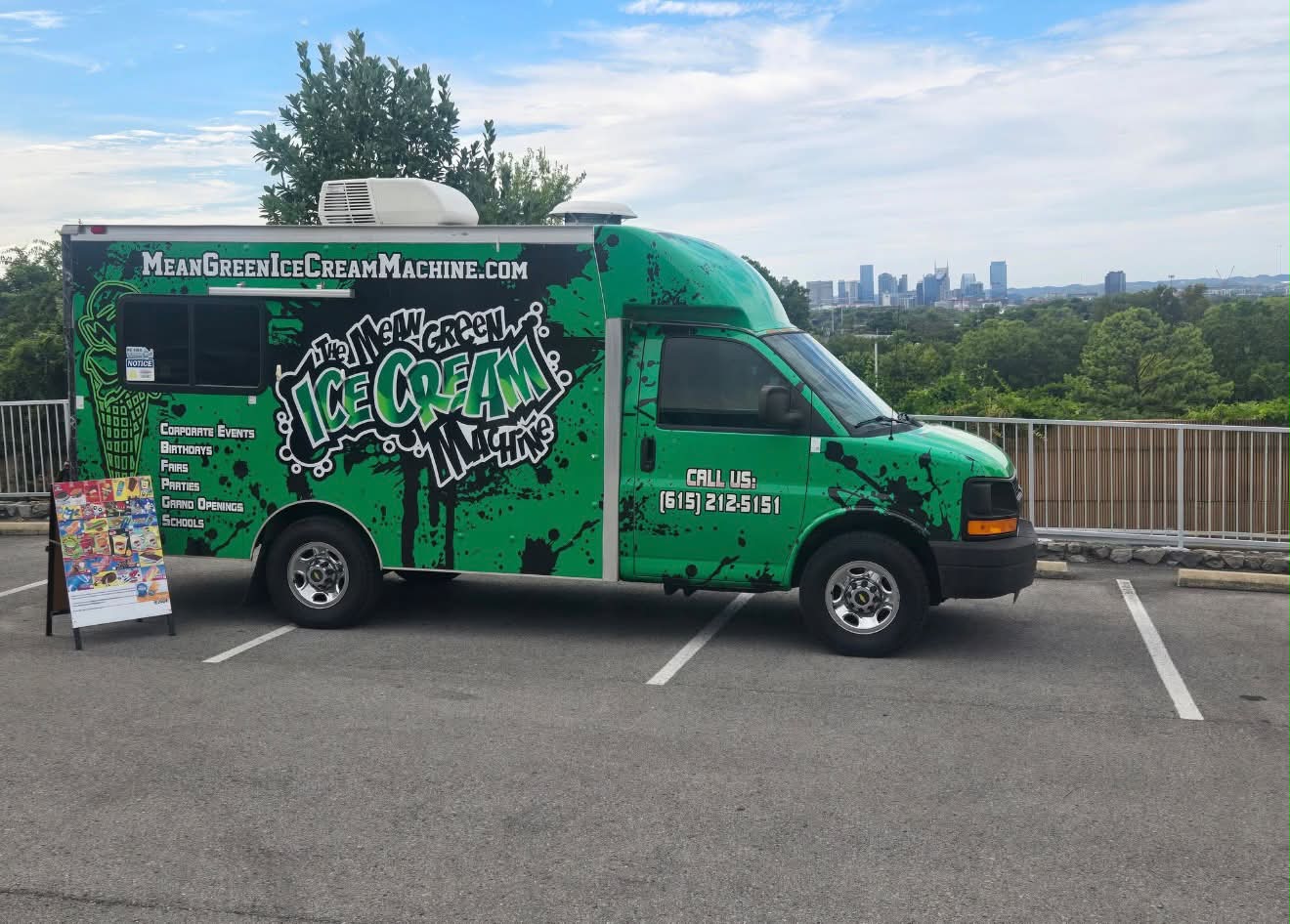 Mean Green Ice Cream Machine | Mount Juliet TN
