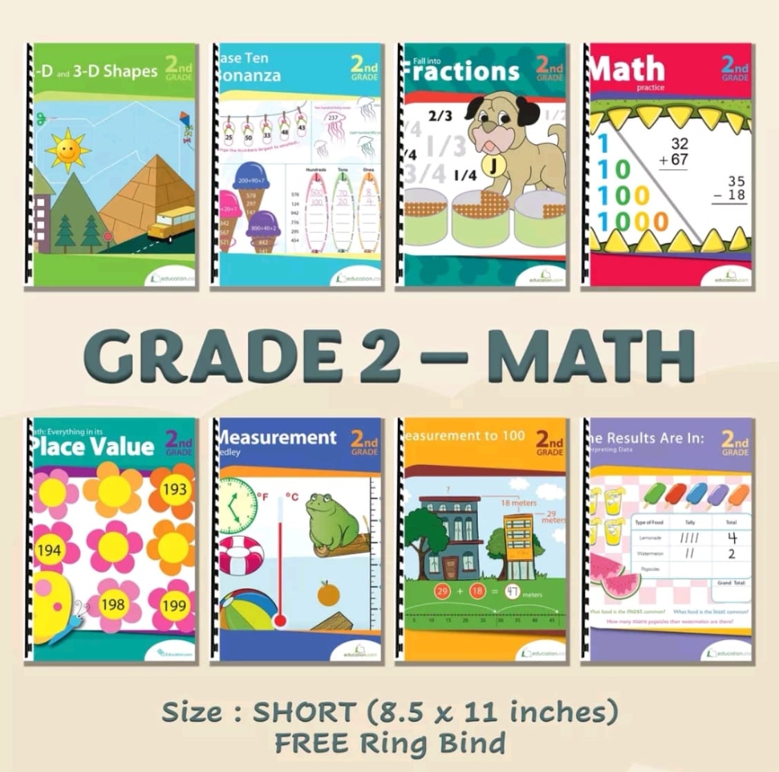 Grade 2 MATH BOOKS now... - Kids Learning Worksheets