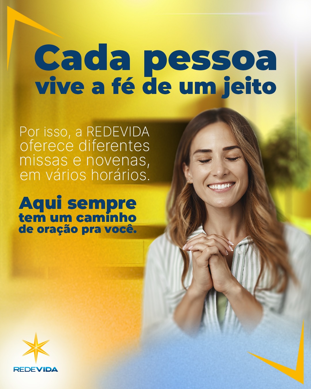 REDEVIDA - A sua oração não para! 🙏 A REDEVIDA entende que a fé precisa ...