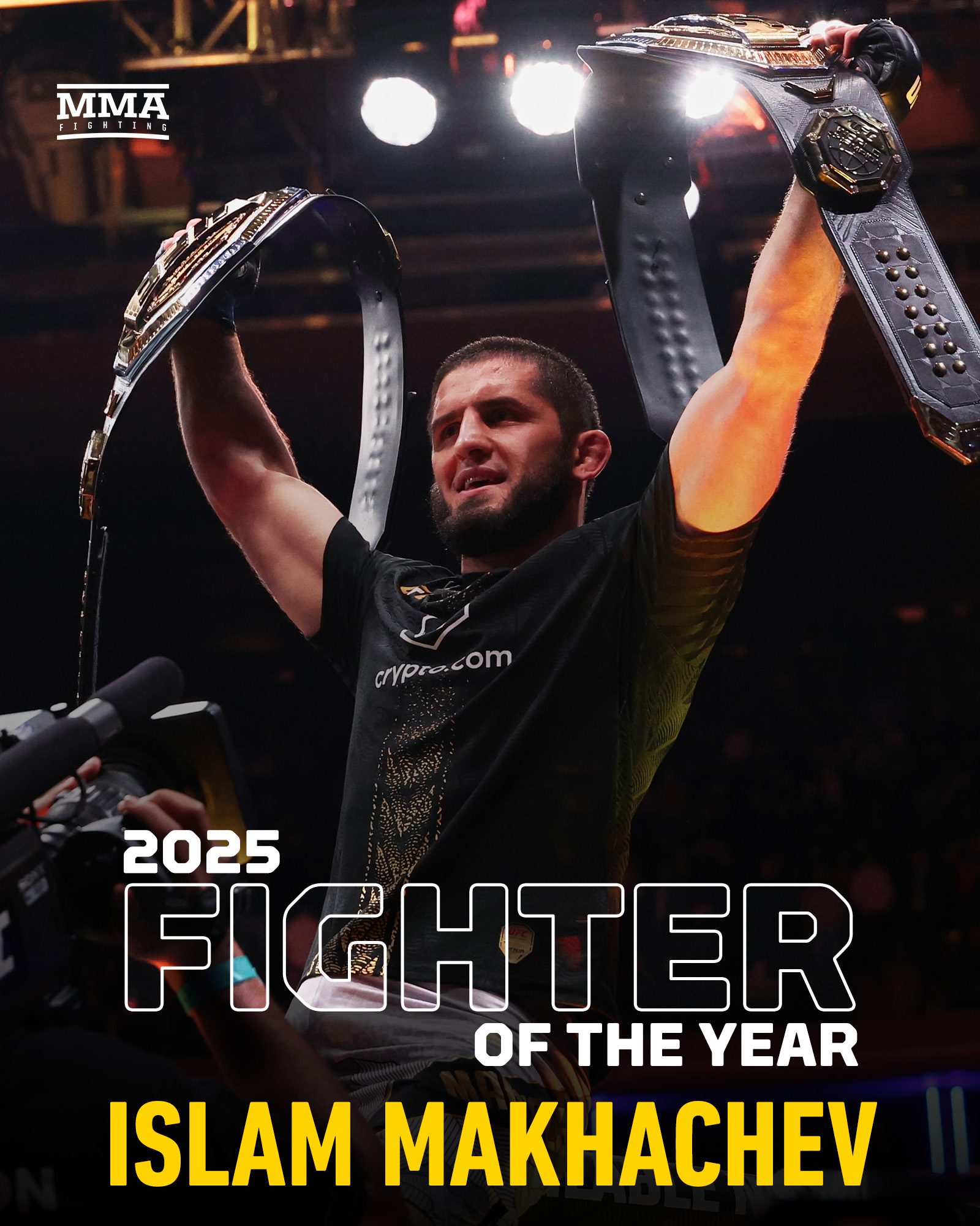 MMA Fighting - Islam Makhachev is MMA Fighting's 2025... | Facebook