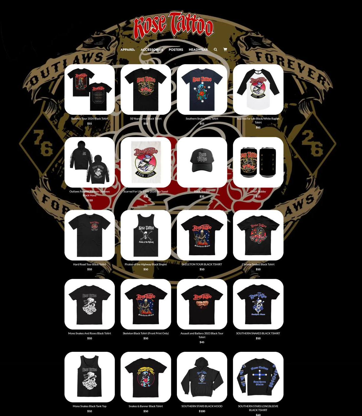 Rose - ** NEW MERCH ** ROUND ONE OF THE 50 YEARS MERCH OUT NOW. LIMITED ...