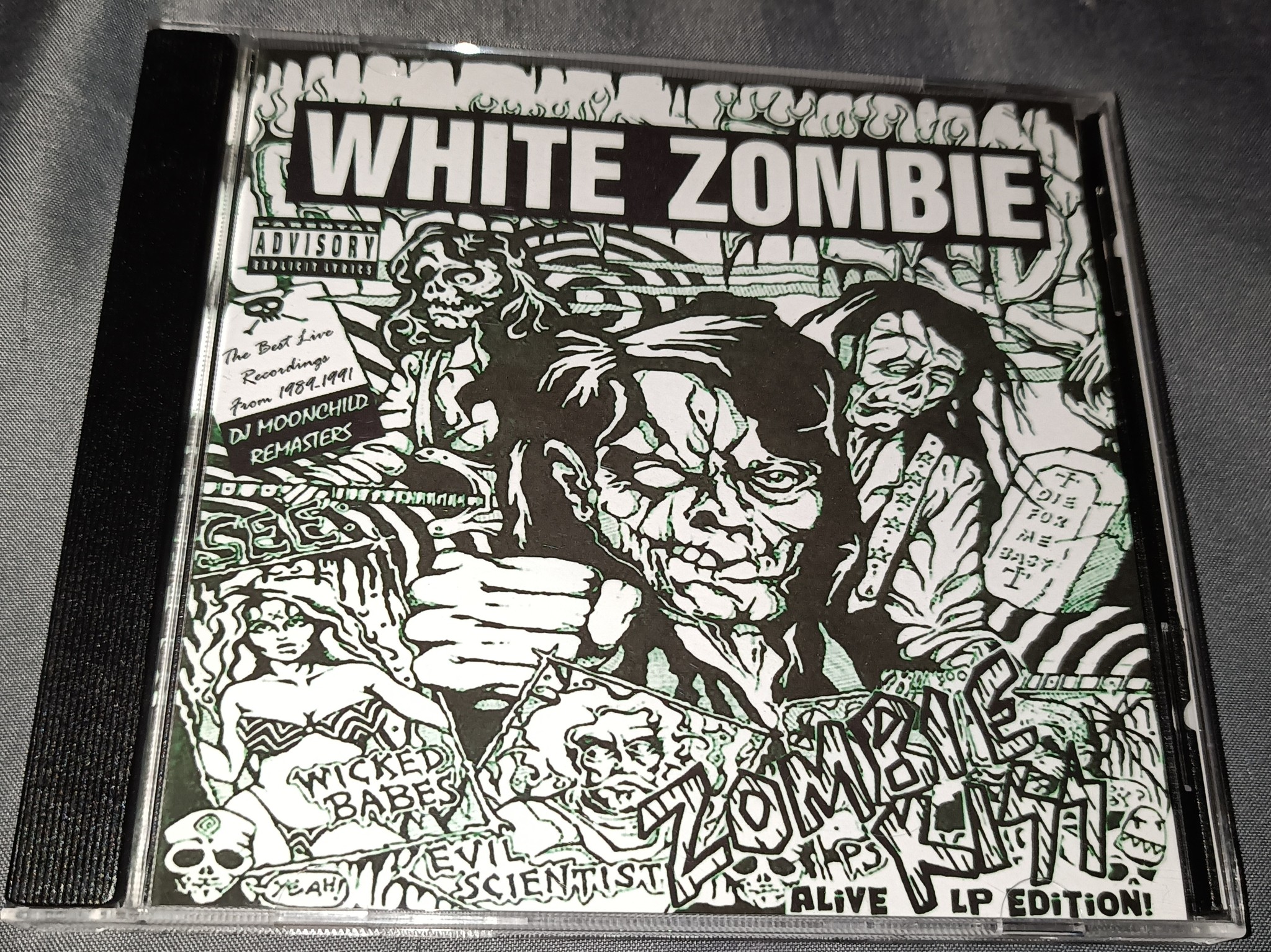 Rare White Zombie live compilation and unreleased songs CD