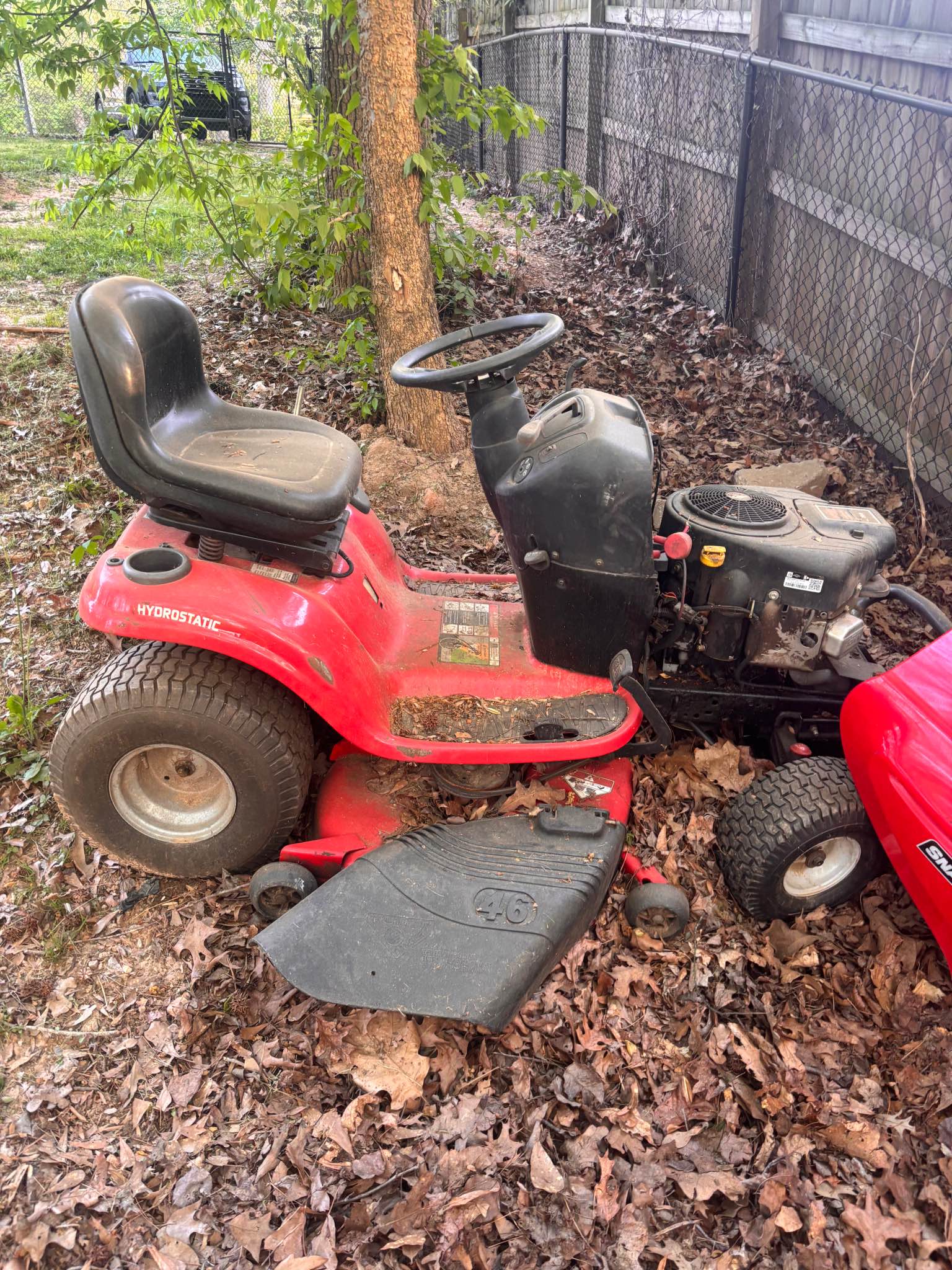 Snapper 46” riding lawnmower - Powersport Vehicles - Dallas, Georgia ...