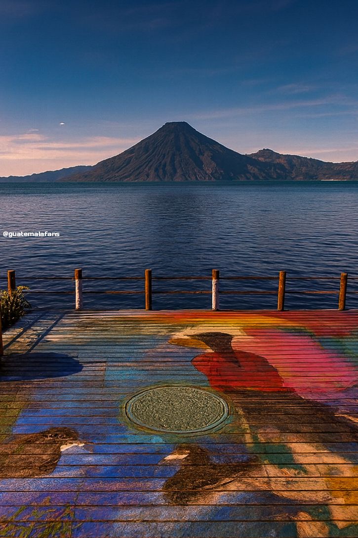 Desde el lago más hermoso hermoso 🤩🇬🇹 #GuatemalaFans