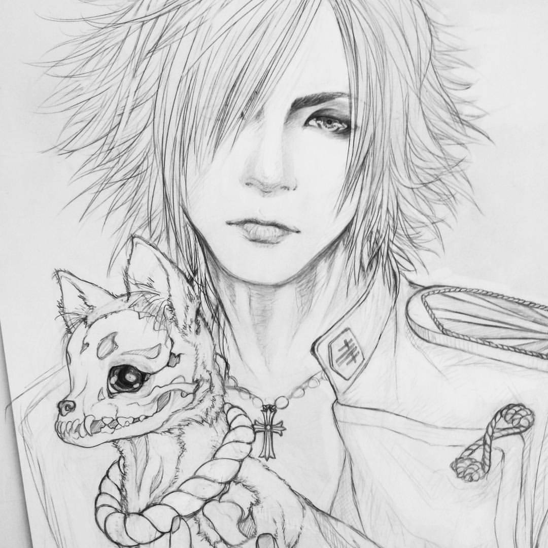 Mysano - The current process of the Ruki drawing. I... | Facebook
