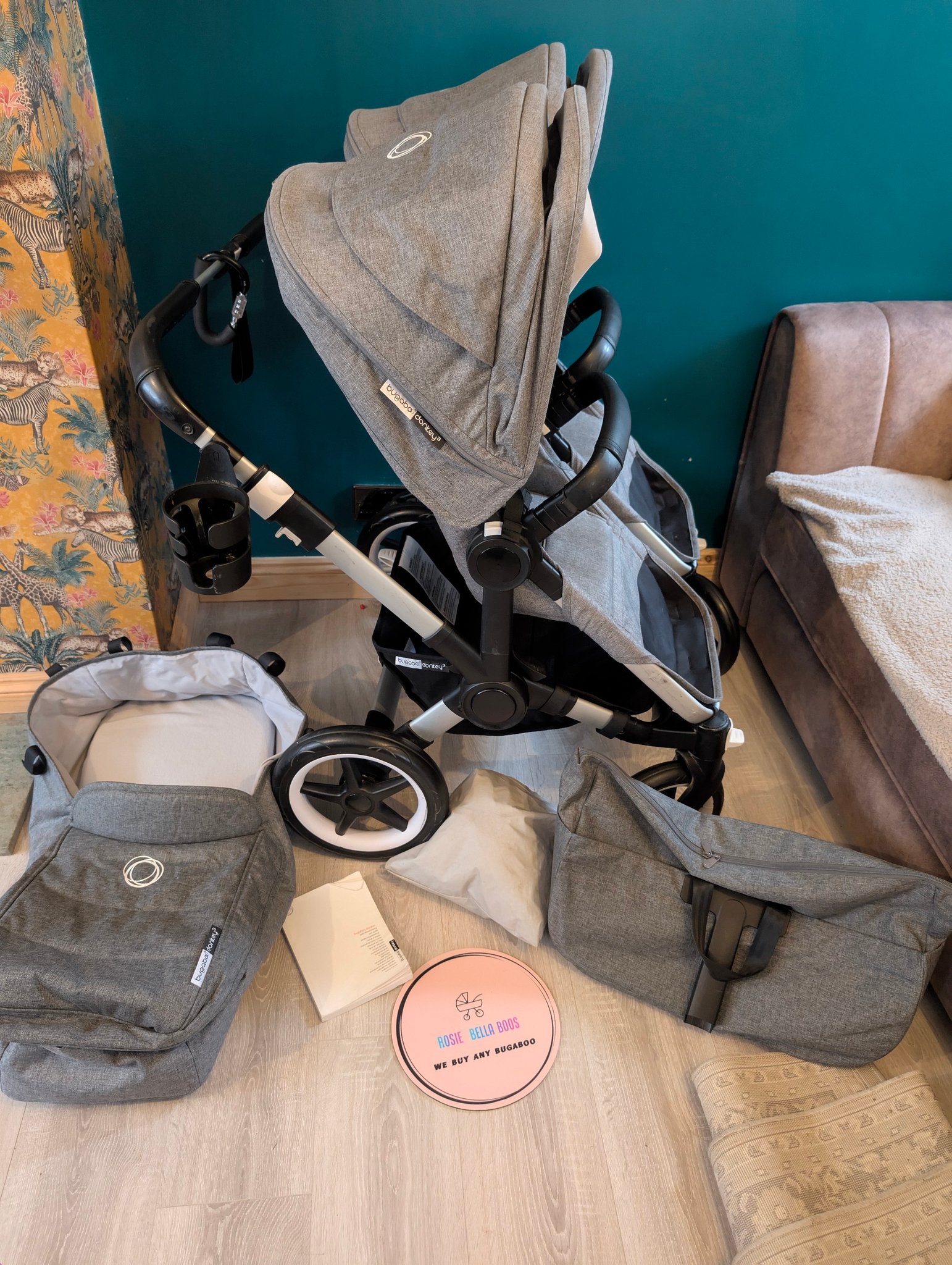 uppababy vista bassinet on top Upper Conversion Kit Compatible with V2/V3 Rod Size:7'2