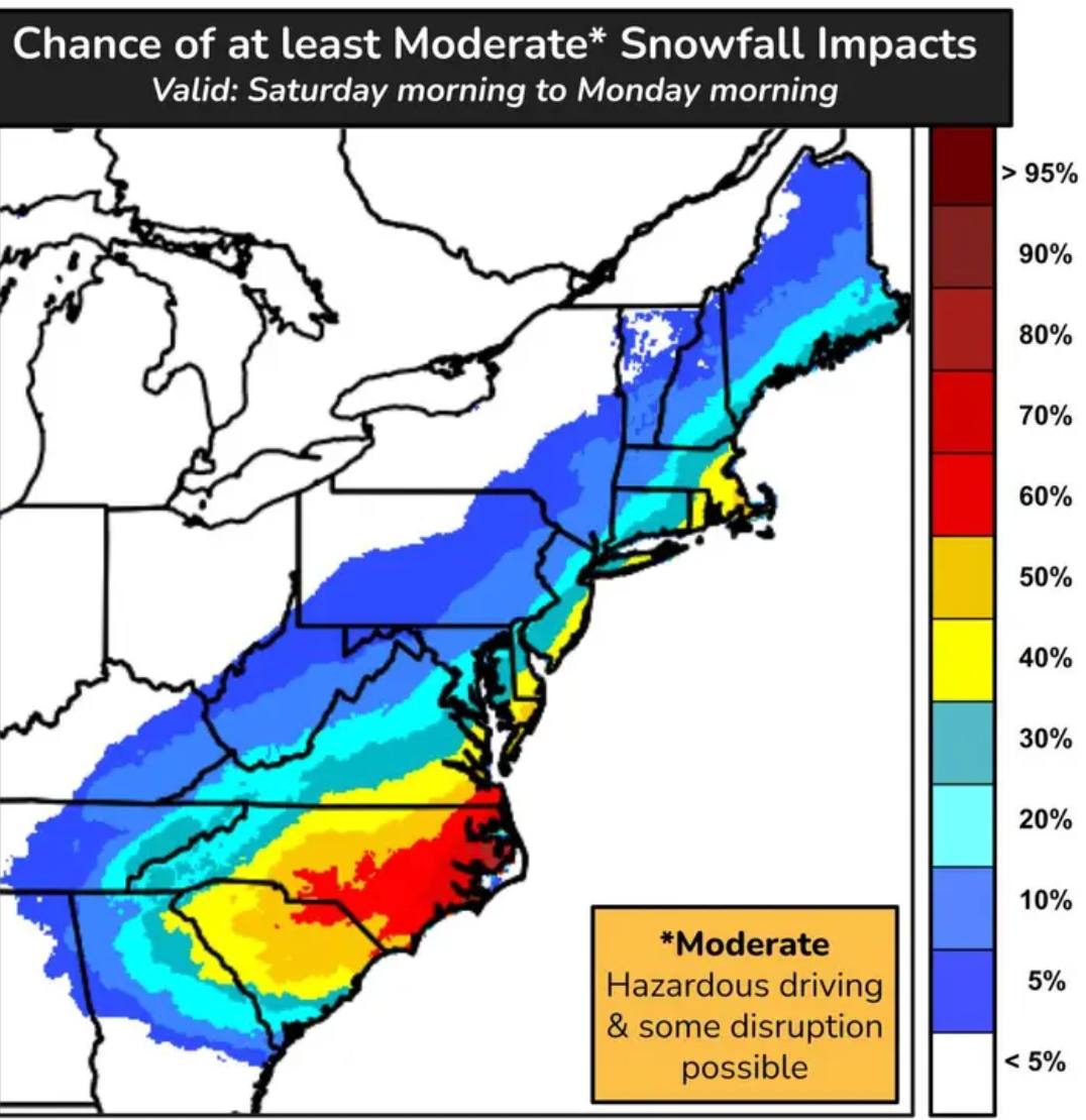 Red - NEW MAP SHOWS POSSIBLE WINTER STORM IMPACTS FOR PARTS OF NJ: The ...