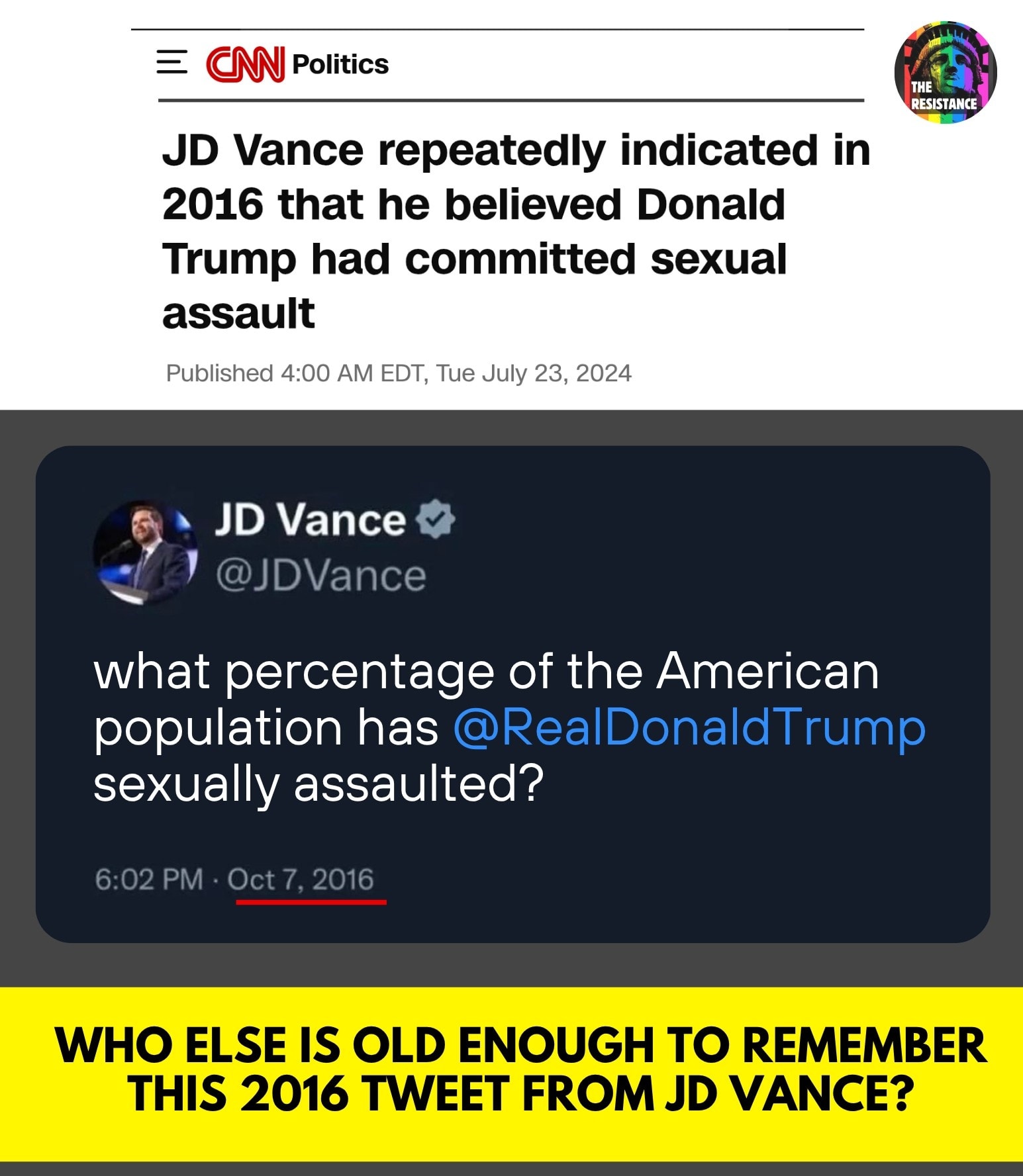 The Resistance - 👇👇🧐 | Facebook