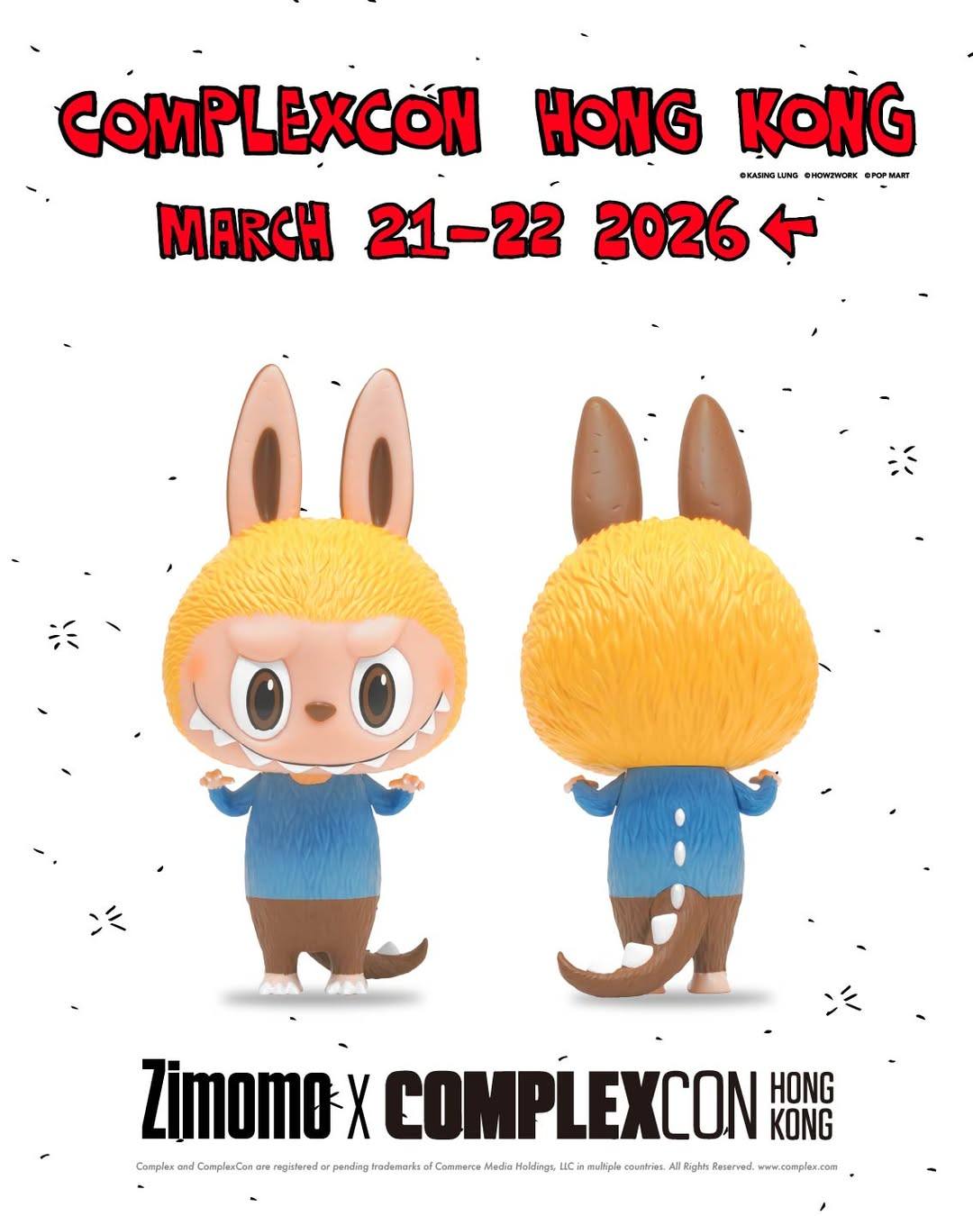 Zimoo×complexConHong希少 Zimoo×complexConHong希少 ComplexCon Hong