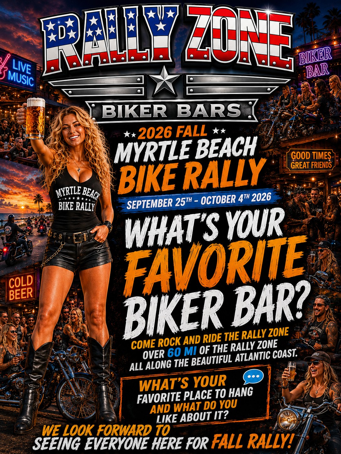 Suck Bang Blow, The World's Most Famous Biker Bar, will be hosting