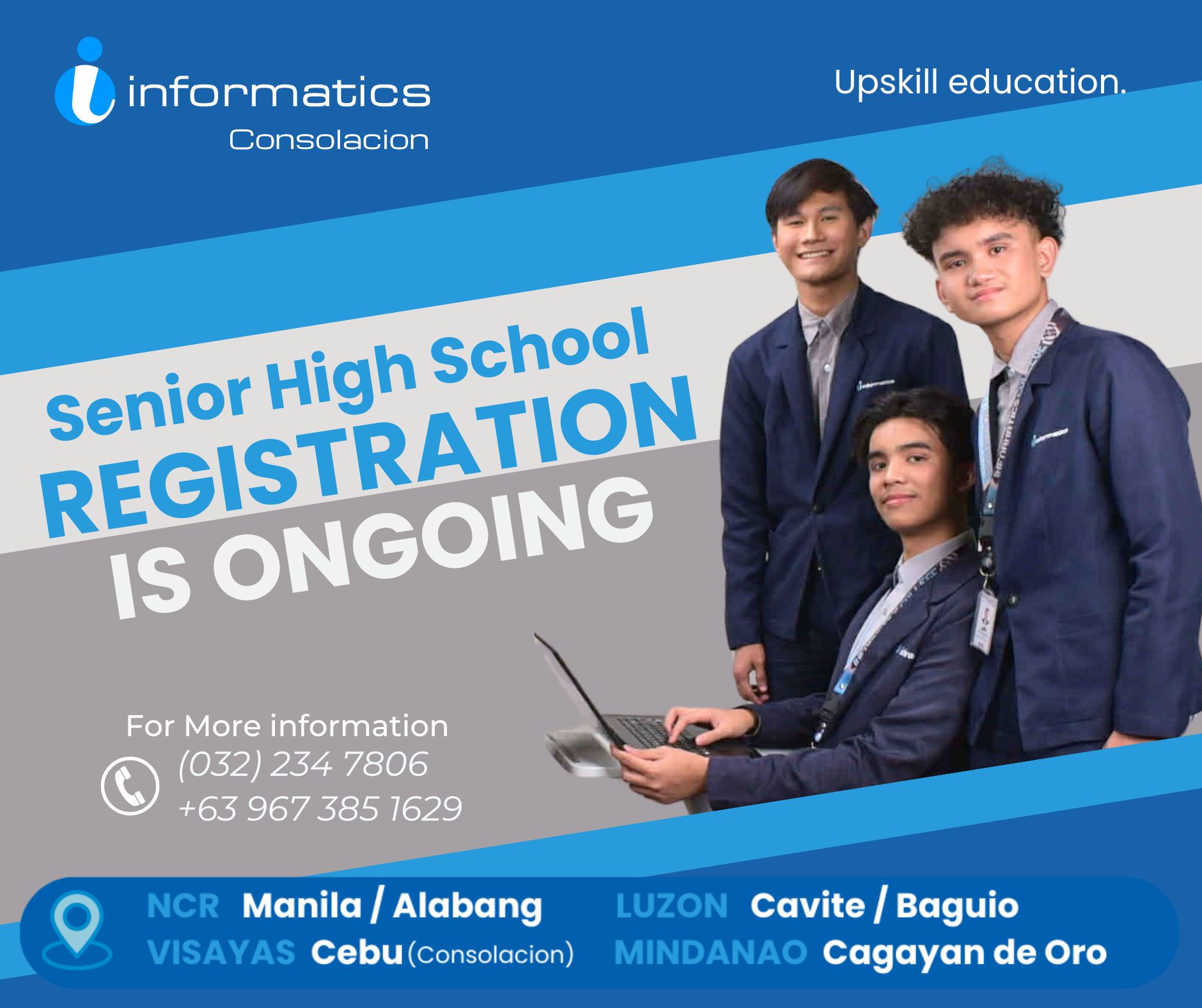 Informatics - Senior High School Enrollment for SY 2026 - 2027 is now ...