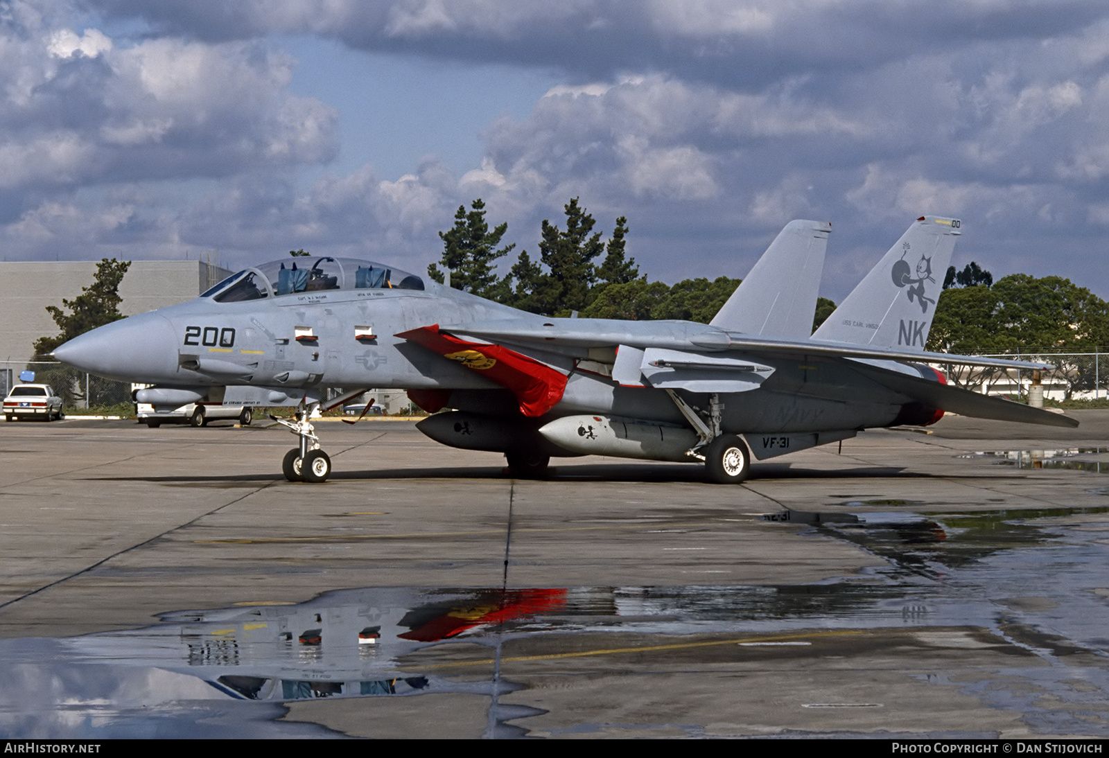 F-14D Tomcat with low viz markings from VF-11 at NAS Miramar