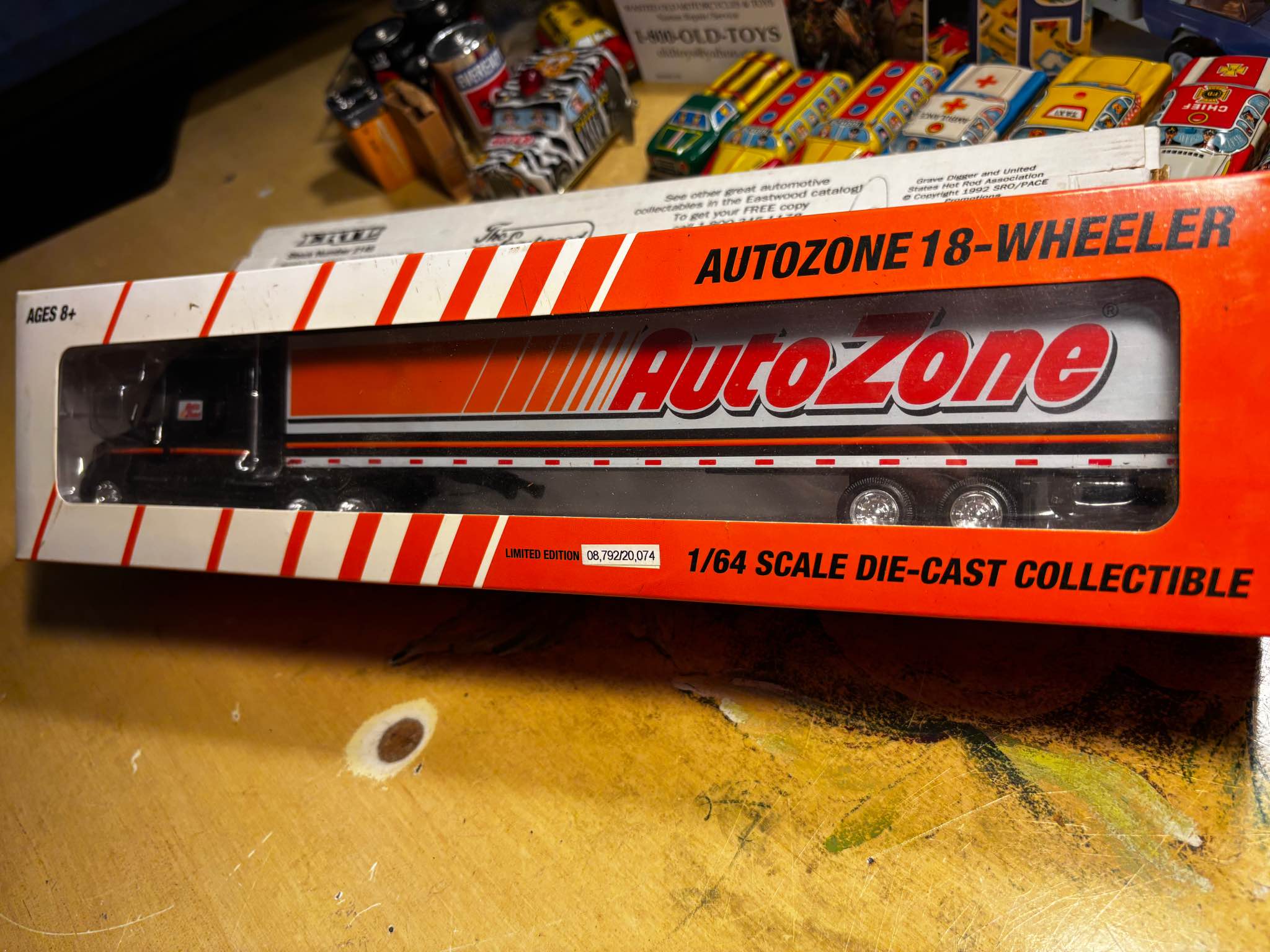 The Autozone 18 Wheeler 1/64 Scale Die Cast Limited Edition 2016