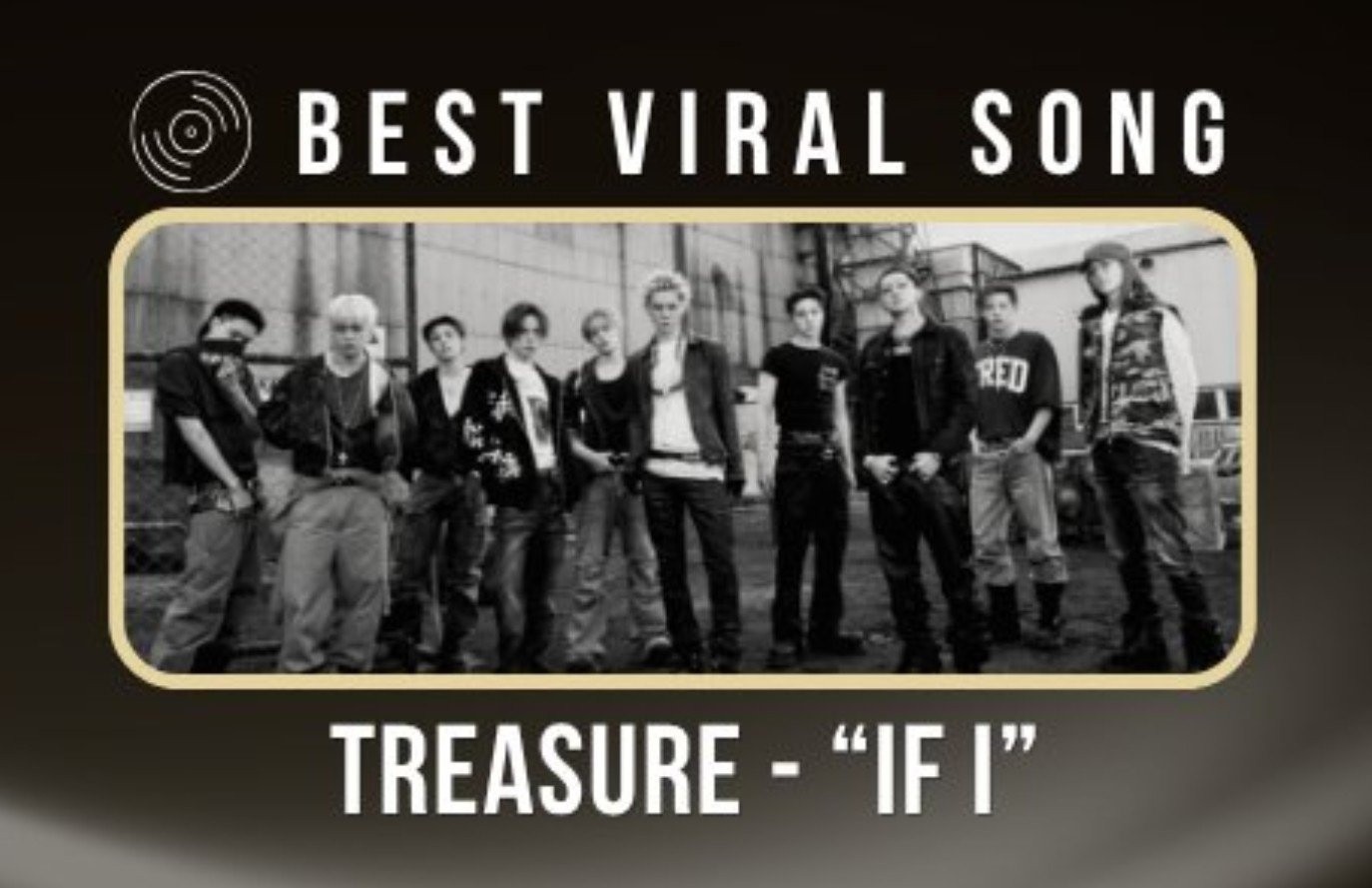TREASURE 'IF I' won 