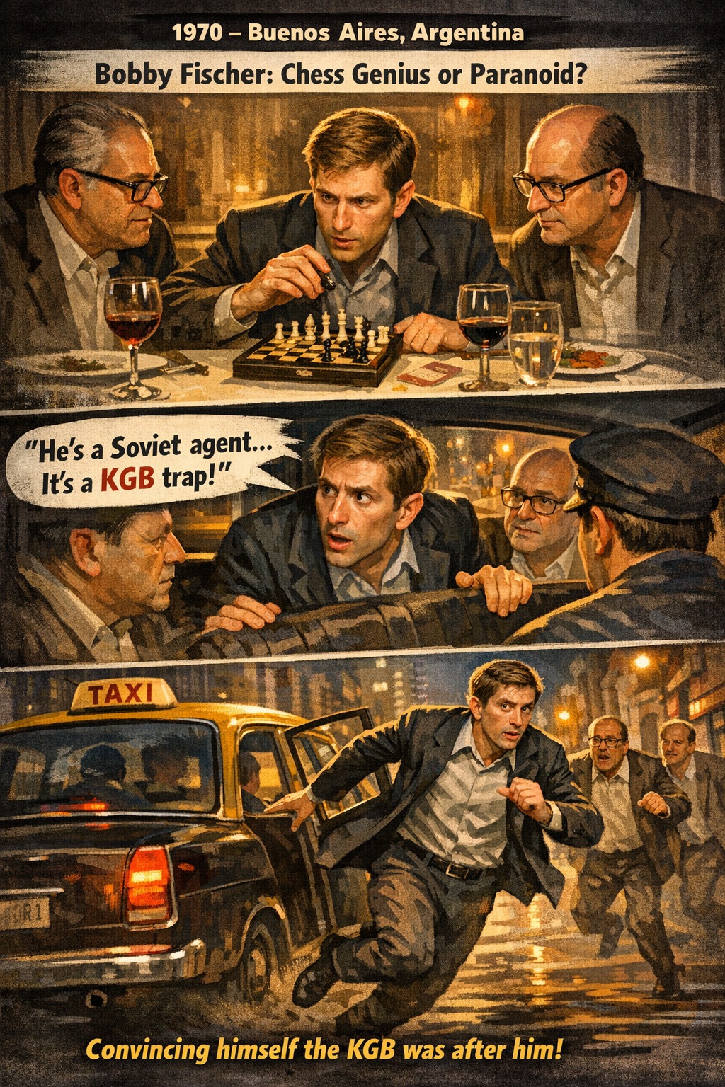Chess - 𝐓𝐡𝐞 𝐍𝐢𝐠𝐡𝐭 𝐁𝐨𝐛𝐛𝐲 𝐅𝐢𝐬𝐜𝐡𝐞𝐫 𝐄𝐬𝐜𝐚𝐩𝐞𝐝 𝐚 “𝐊𝐆𝐁 𝐓𝐫𝐚𝐩” Did you know that ...