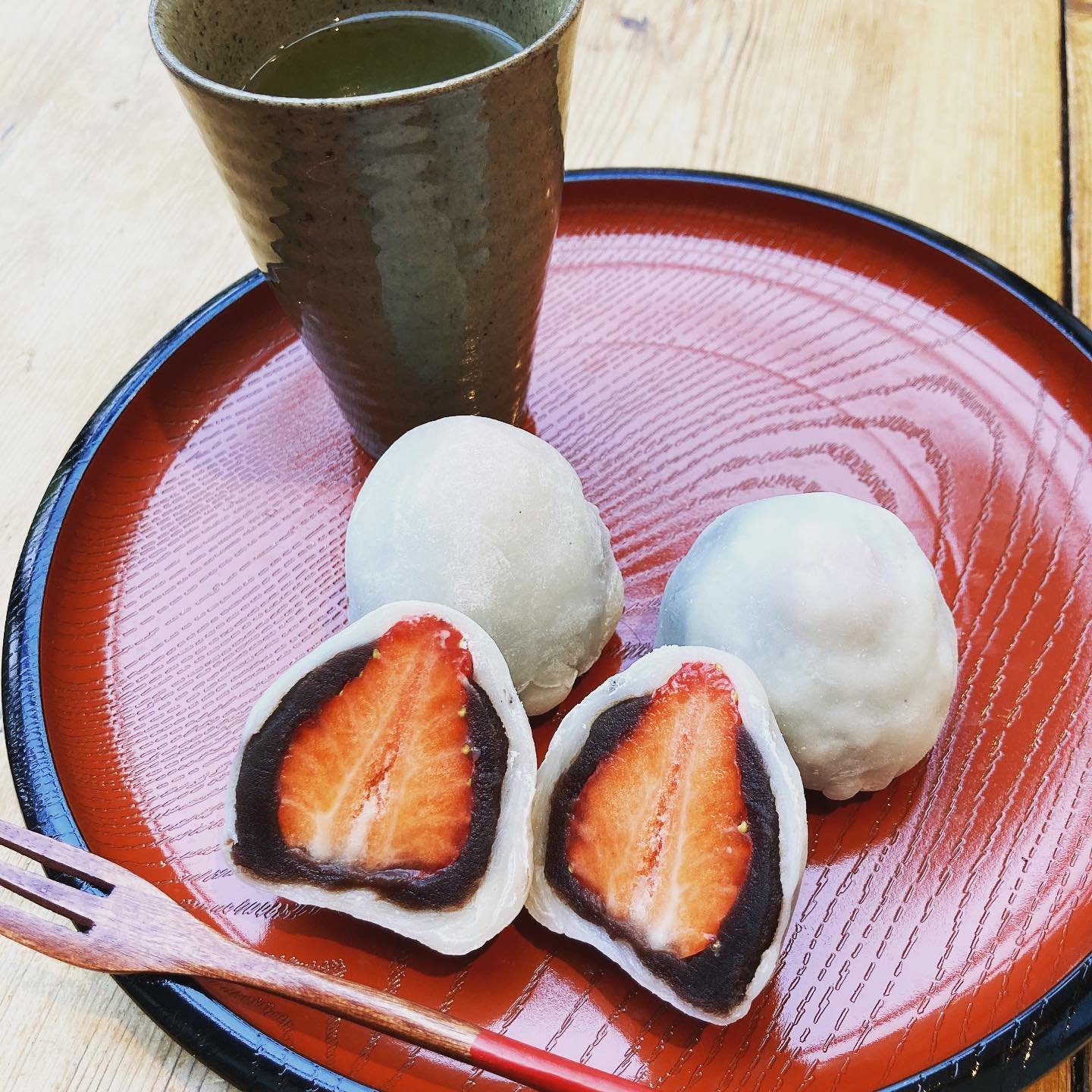 Strawberry🍓Mania 🍓 Daifukumochi or Daifuku (literally means