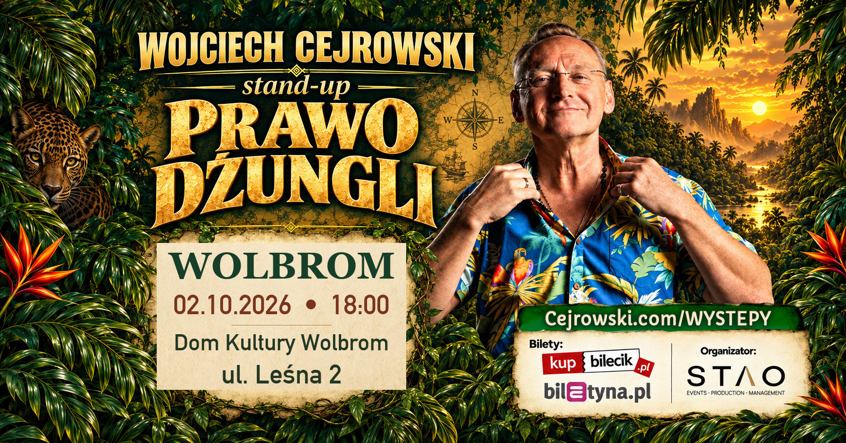 WOLBROM! Wojciech Cejrowski stand-up 