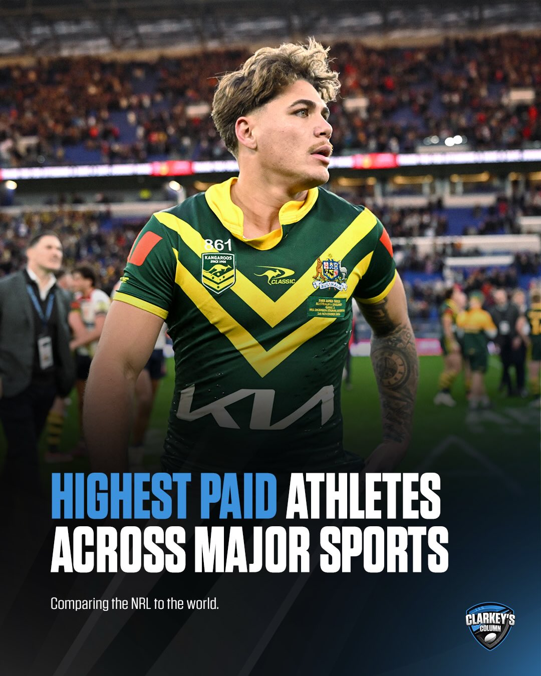 The highest paid sports... - Clarkey's Rugby League Column | Facebook