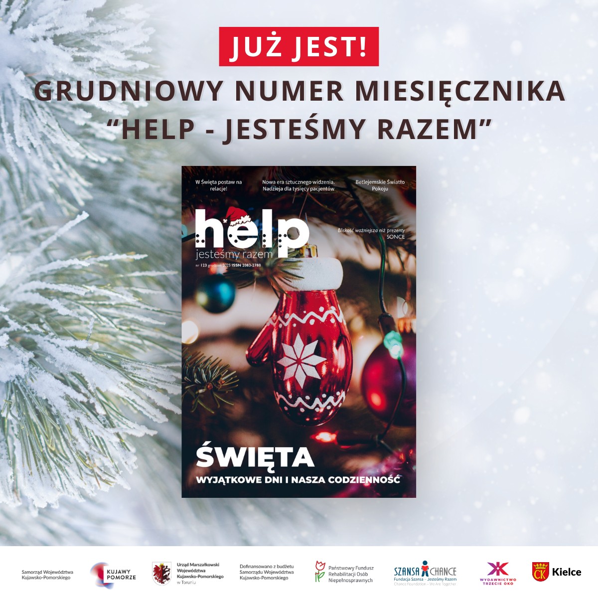 Help - 📬 W grudniowym, 123. numerze „HELP – jesteśmy razem” można ...