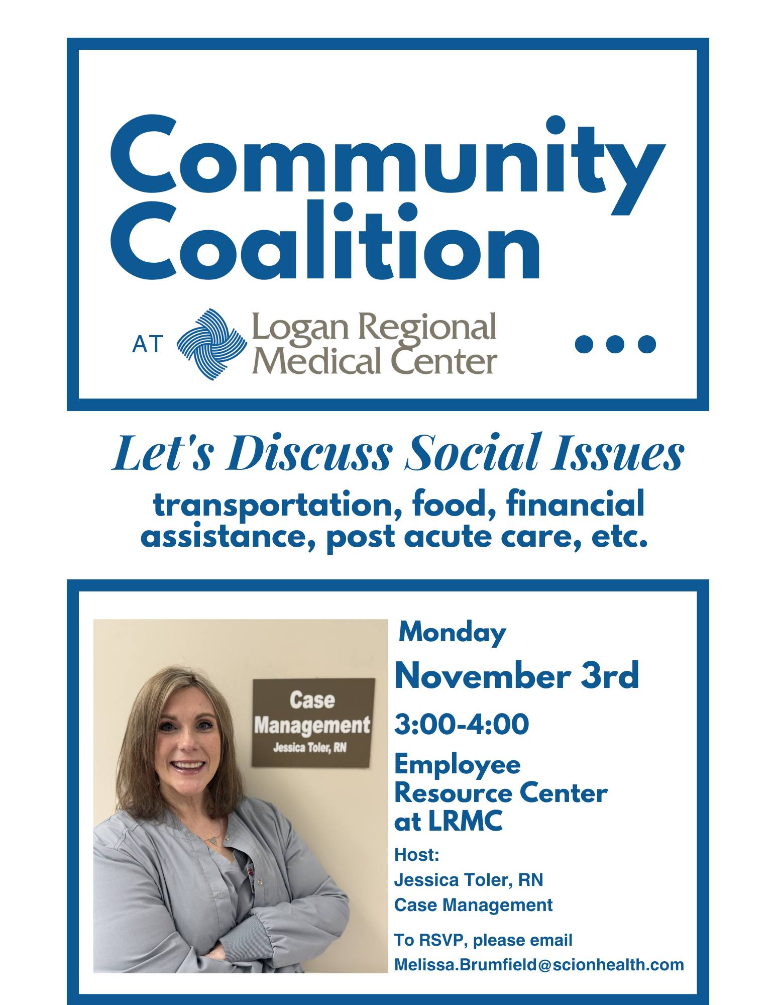 Logan - You're invited to an important discussion on local social ...