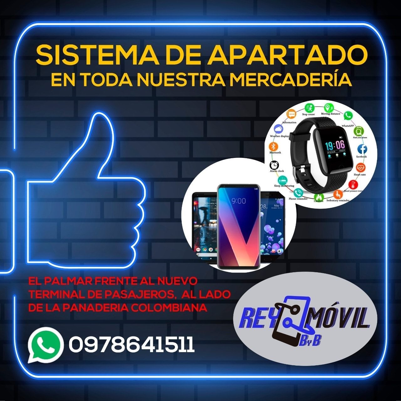 Rey Móvil ByB - Celulares y accesorios | Manta