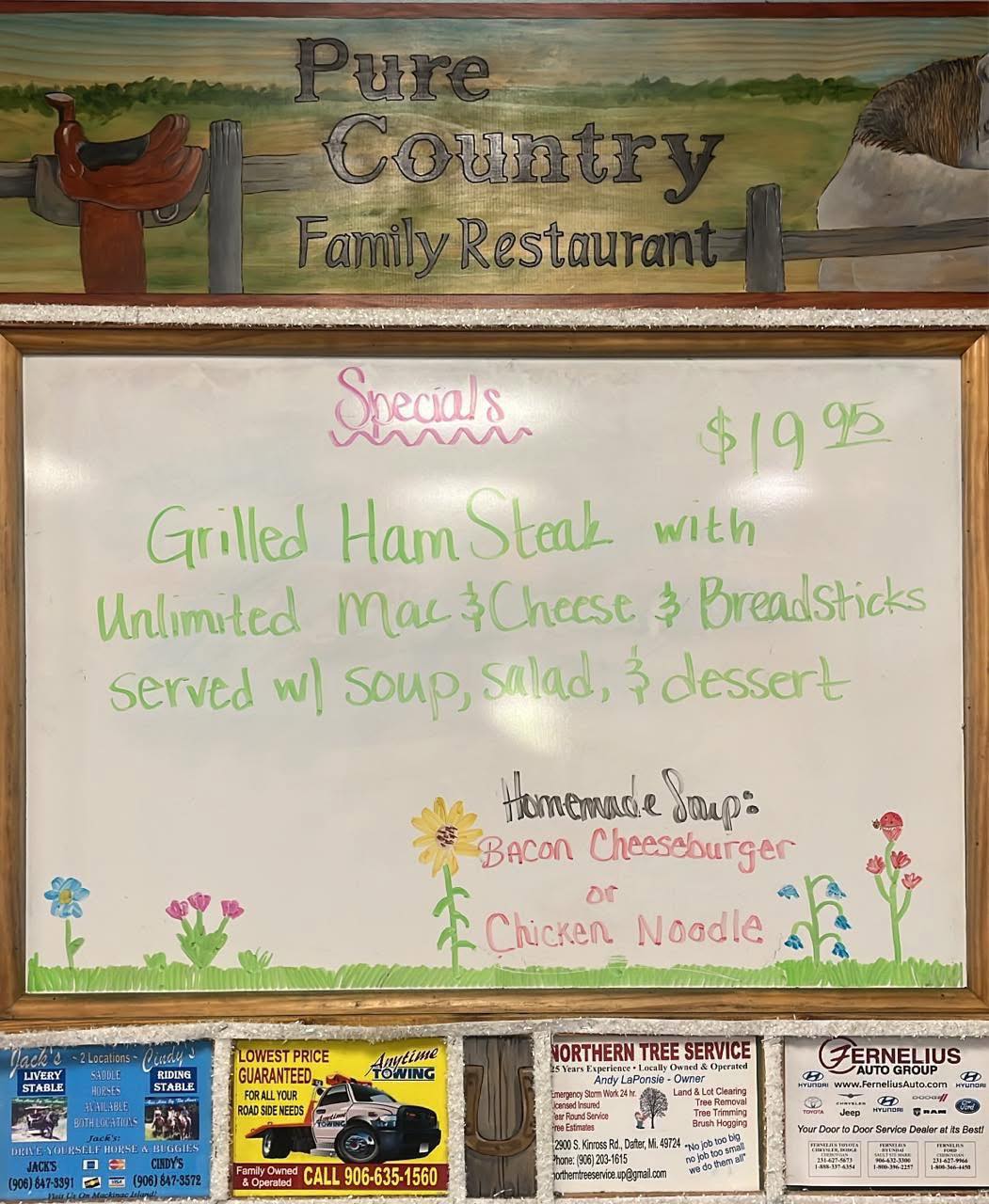 Pure Country Family Restaurant-SSM | Sault Ste. Marie MI