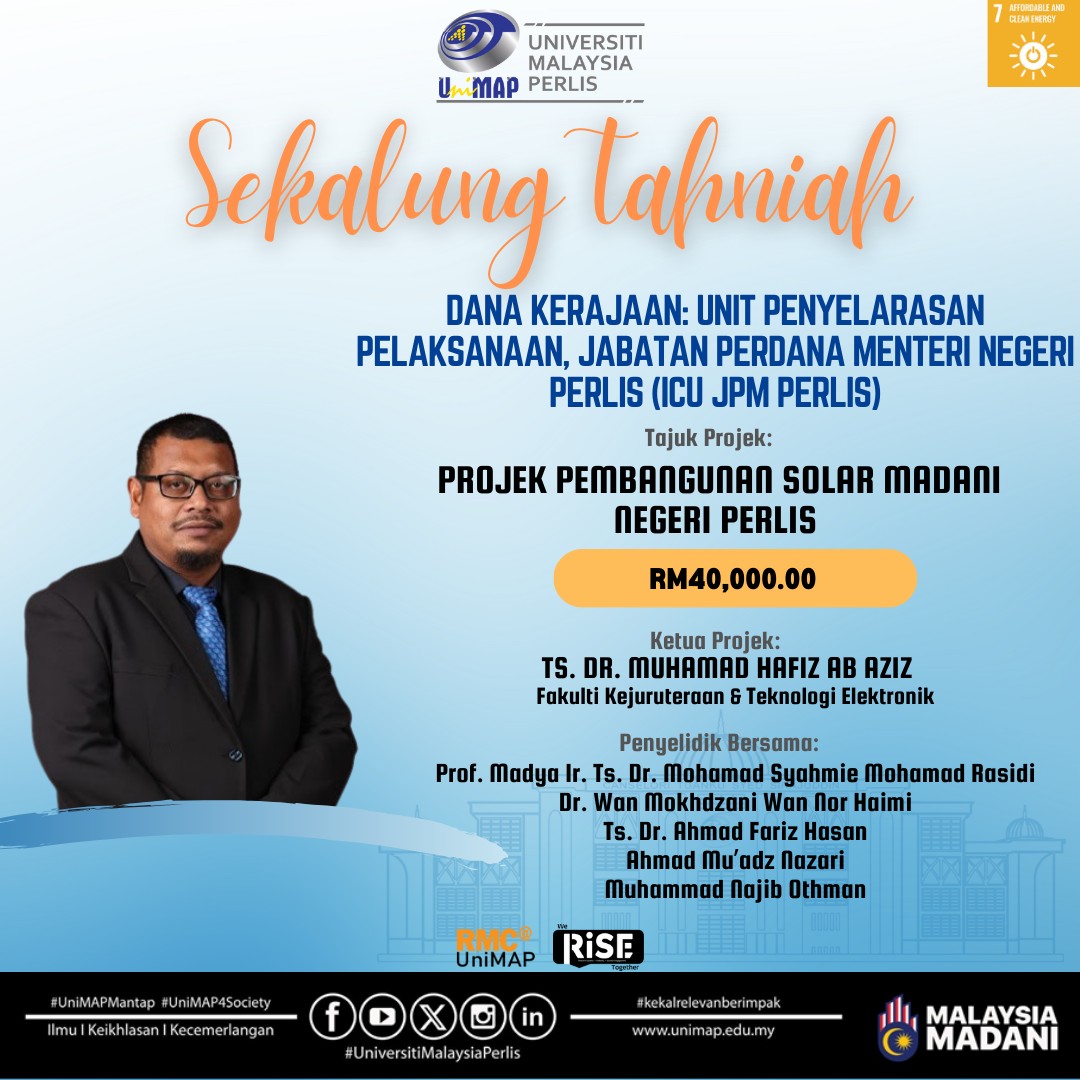 Research Management Centre Universiti Malaysia Perlis