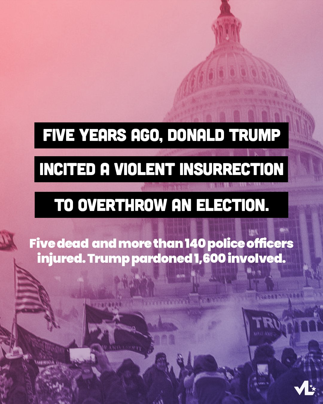 Voto Latino - On January 6, 2021, violent protesters... | Facebook