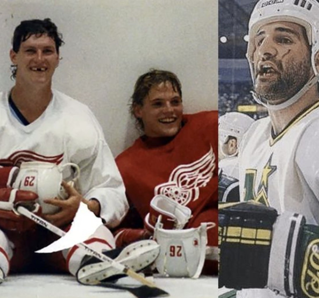 Hockey - ”I wound up playing in Detroit when they had Probert and Kocur ...