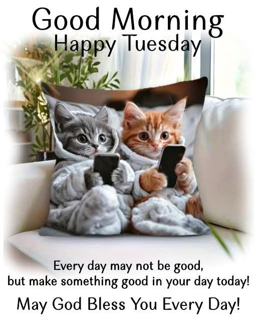 Happy Tuesday! Make it A Great Day ❤️☕️