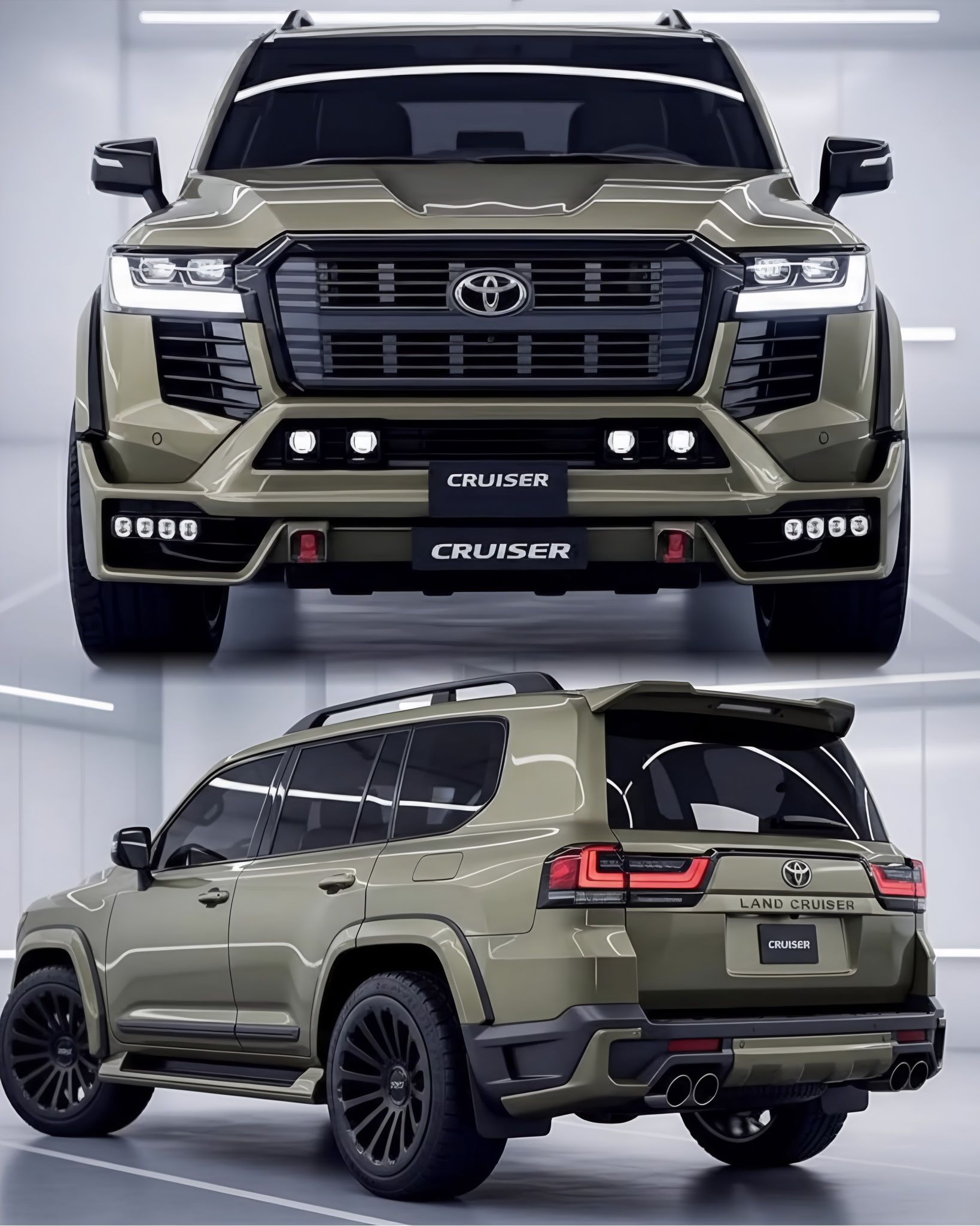 Toyota land cruiser ZX 2026 Facelift 🔥