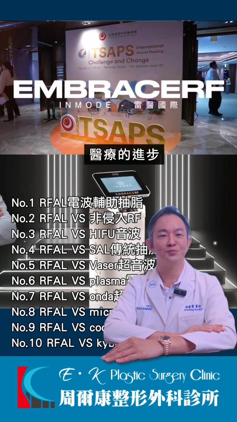 周爾康 - 預告：周醫師即將上線的 RFAL 十講。 瘦與緊的整合；體雕的新標準。 