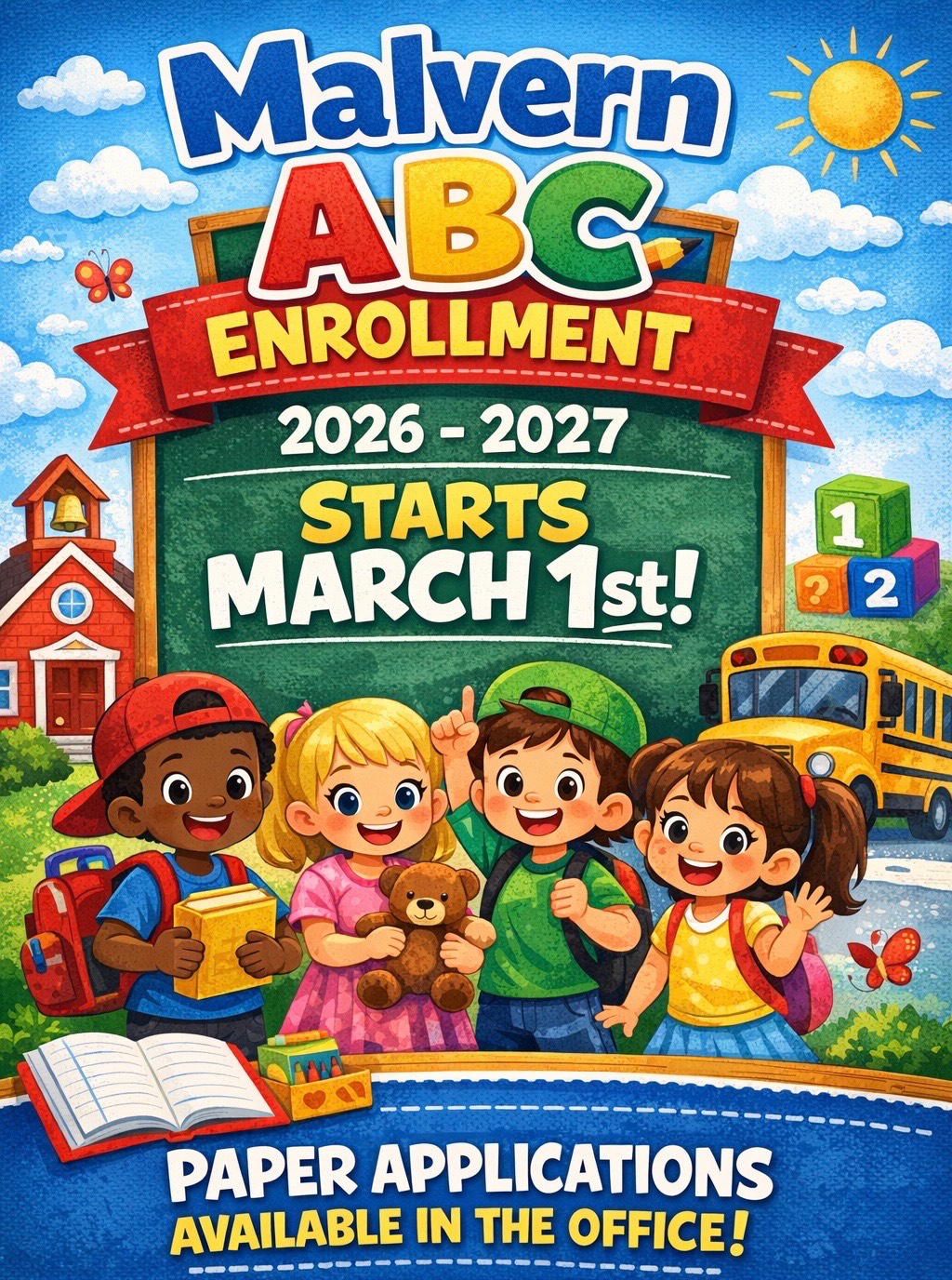 Malvern - 📚🧸 ABC ENROLLMENT OPENS MARCH 1st! 🧸📚 Malvern ABC / Dawson ...