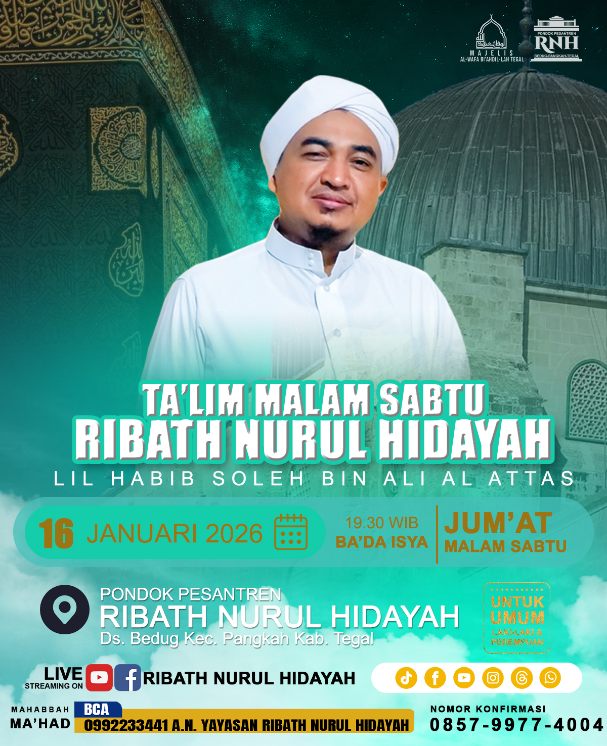 Ribath Nurul Hidayah - Habib Soleh bin Ali Alattas - Tegal | Facebook