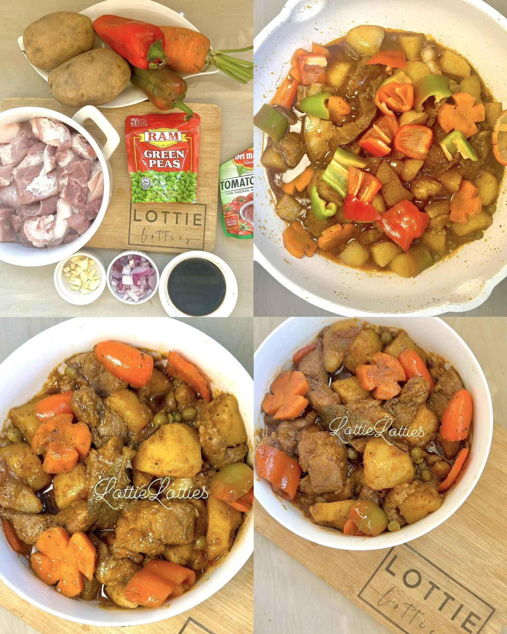 LottieLotties - Pork Afritada🤤 Pork ulam idea | Facebook